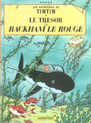 TINTIN - T12 - LE TRESOR DE RACKHAM LE ROUGE