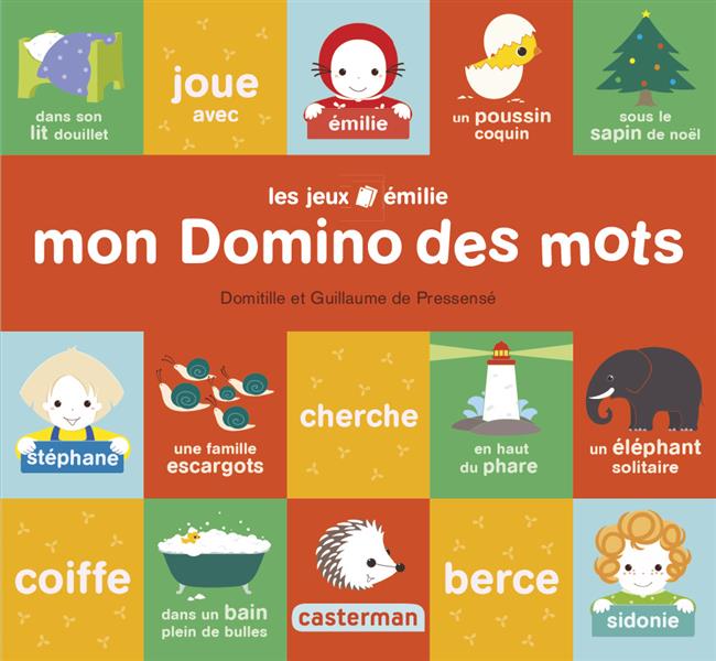 LES JEUX EMILIE - MON DOMINO DES MOTS
