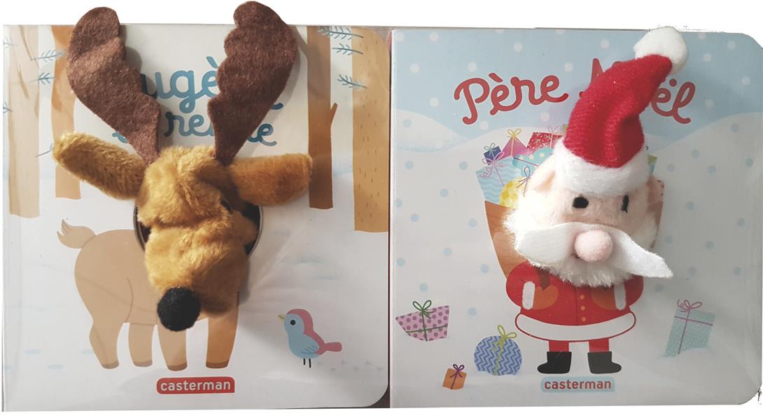 COFFRET BEBETES SPECIAL NOEL - PERE NOEL ET EUGENE LE RENNE