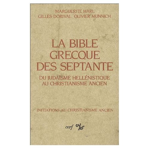 LA BIBLE GRECQUE DES SEPTANTE