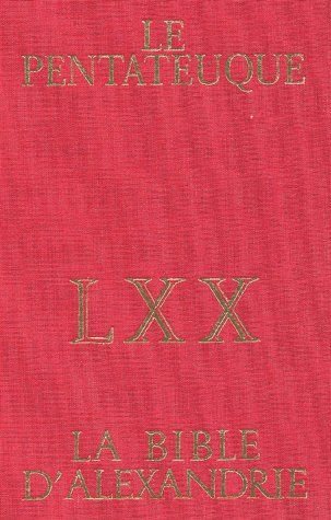 LE PENTATEUQUE D'ALEXANDRIE
