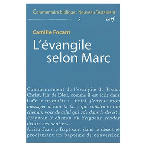 L'EVANGILE SELON MARC