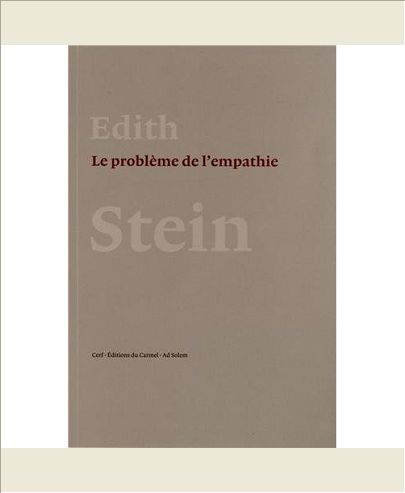 LE PROBLEME DE L'EMPATHIE