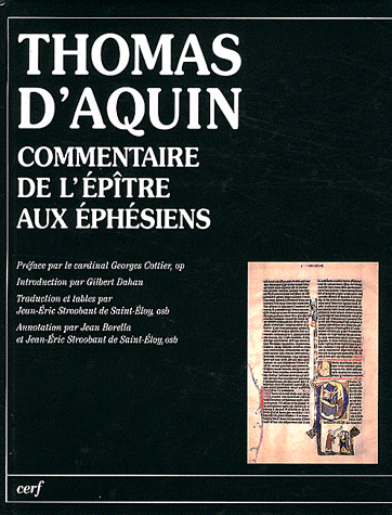 COMMENTAIRE DE L'EPITRE AUX EPHESIENS