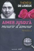AIMER JUSQU'A MOURIR D'AMOUR PENSEES 2