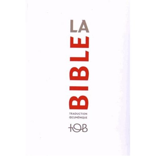 BIBLE TOB POCHE AVEC ELASTIQUE