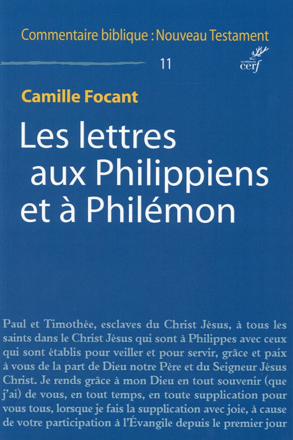 LES LETTRES AUX PHILIPPIENS ET A PHILEMON