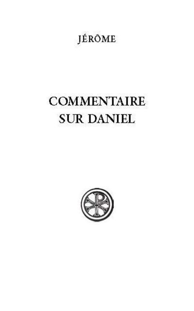 COMMENTAIRE SUR DANIEL