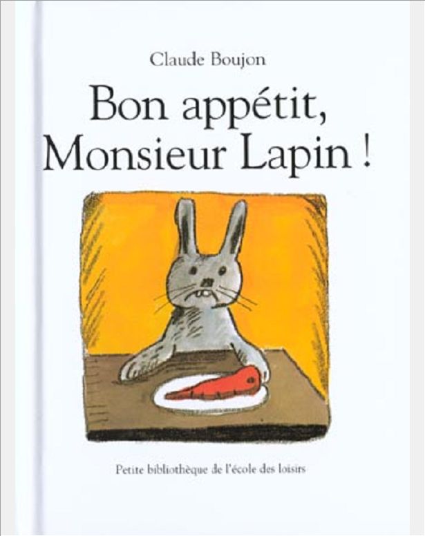 BON APPETIT, MONSIEUR LAPIN !