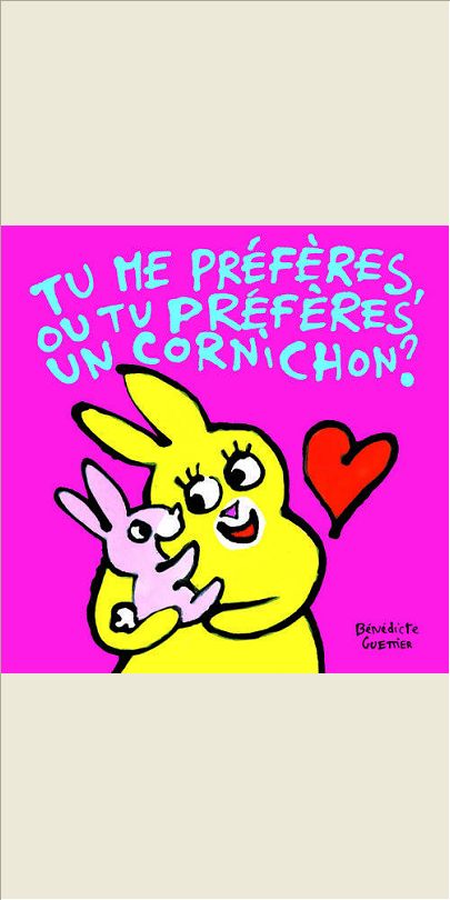 TU ME PREFERES OU TU PREFERES UN