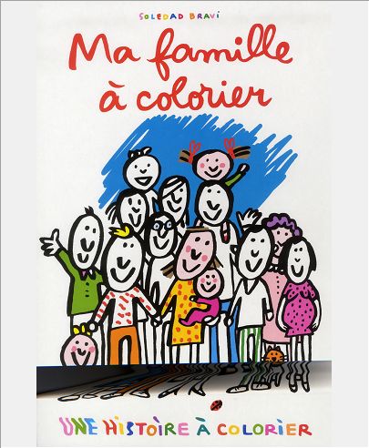 MA FAMILLE A COLORIER