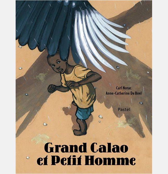 GRAND CALAO ET PETIT HOMME