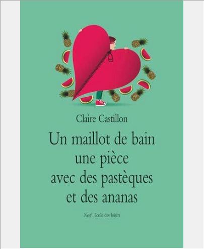 UN MAILLOT  DE BAIN UNE PIECE AVEC DES PASTEQUES ET DES ANANAS