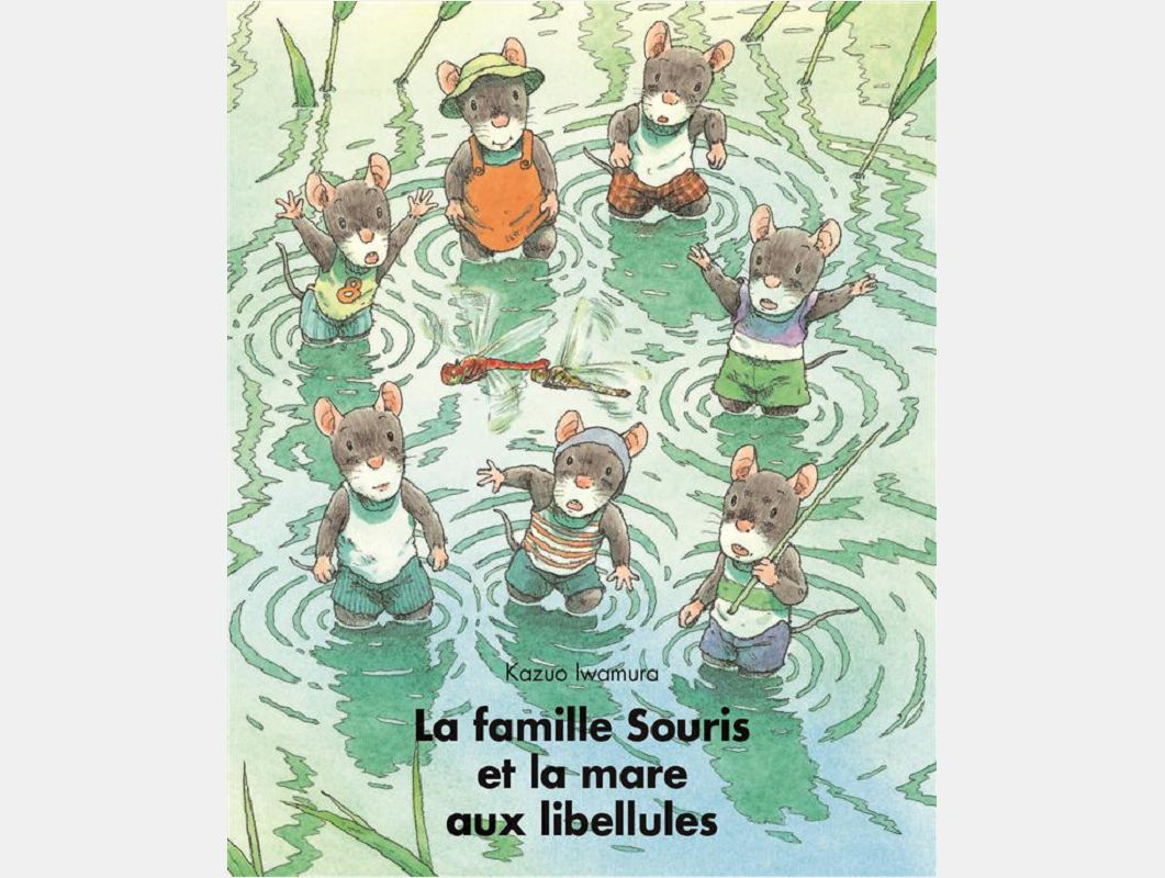 LA FAMILLE SOURIS ET LA MARE AUX LIBELLULES