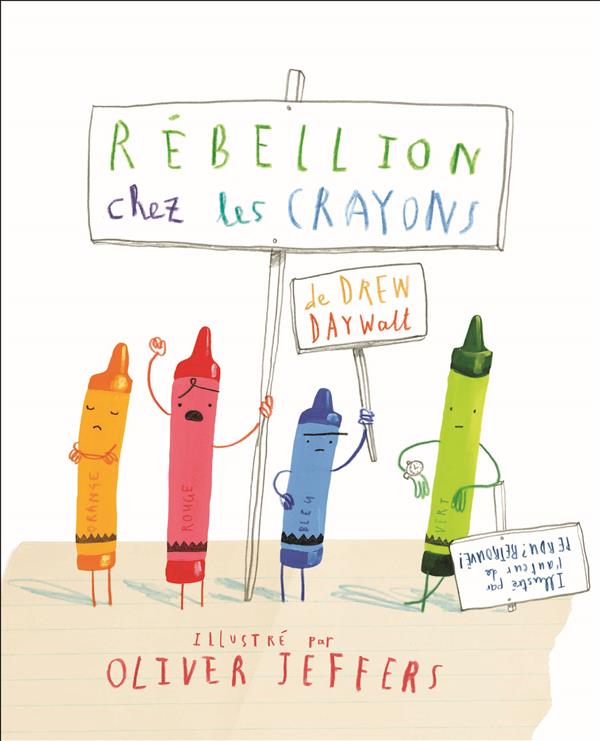 REBELLION CHEZ LES CRAYONS