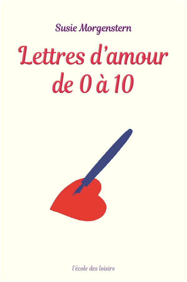 LETTRES D'AMOUR DE 0 A 10 (POCHE)