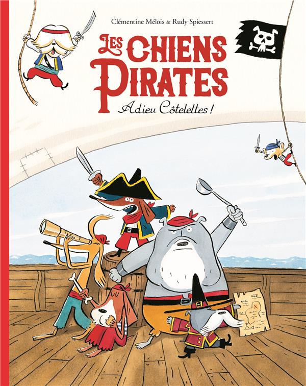 CHIENS PIRATES DANS "ADIEU COTELETTES" (LES)