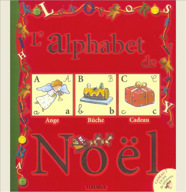 L'ALPHABET DE NOEL (+ JEU DE CARTES MEMOIRE)