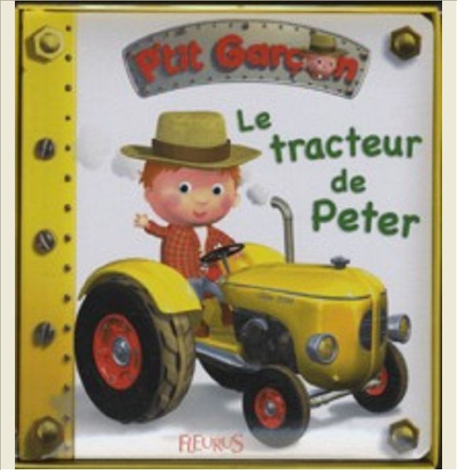 TRACTEUR DE PETER + FIGURINE