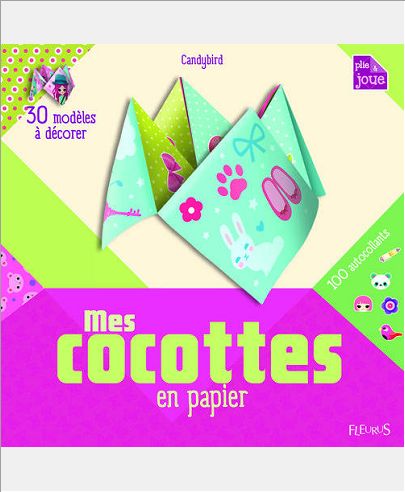 MES COCOTTES EN PAPIER A DECORER