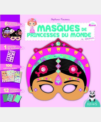 MES MASQUES DE PRINCESSES DU MONDE