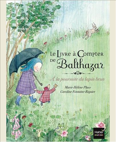 LE LIVRE A COMPTER DE BALTHAZAR - A LA POURSUITE DU LAPIN BRUN - PEDAGOGIE MONTESSORI
