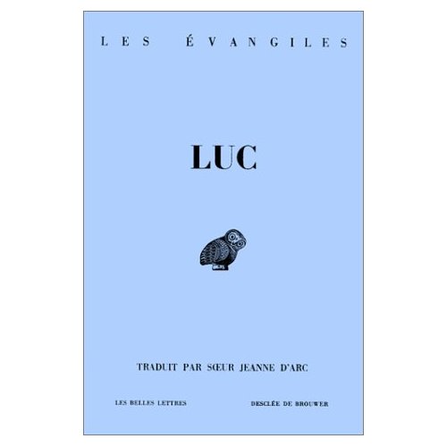 EVANGILE SELON LUC - LES EVANGILES (EDITION BILINGUE GREC-FRANCAIS)
