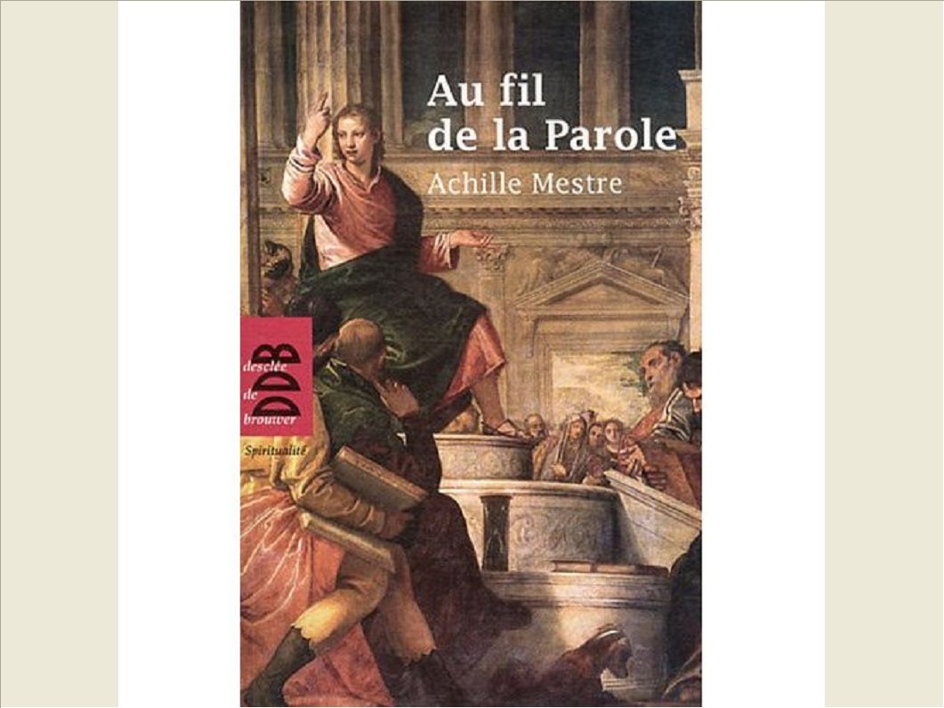 AU FIL DE LA PAROLE