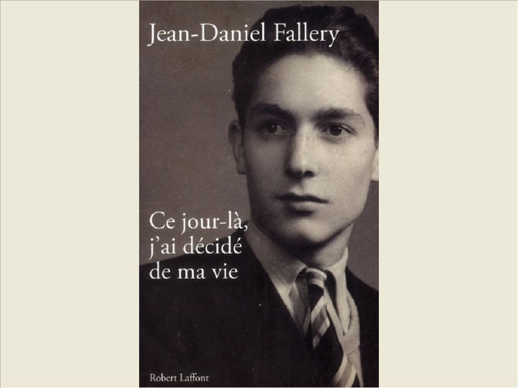 CE JOUR LA, J'AI DECIDE DE MA VIE