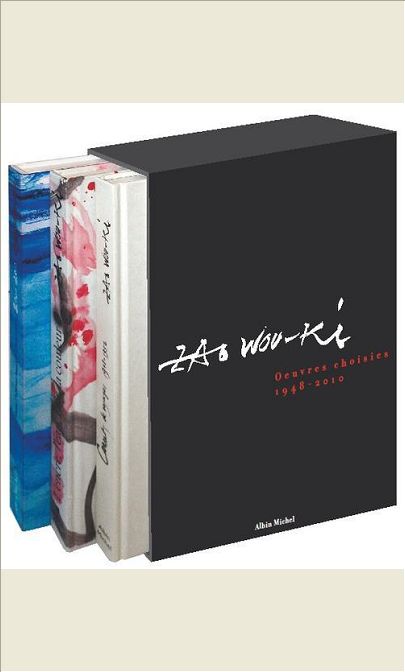 COFFRET "ZAO WOU KI" 3 VOLUMES