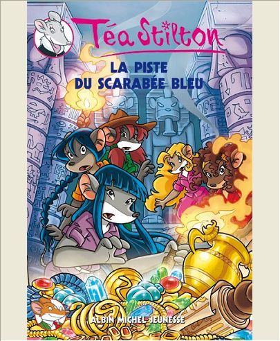 LA PISTE DU SCARABEE BLEU