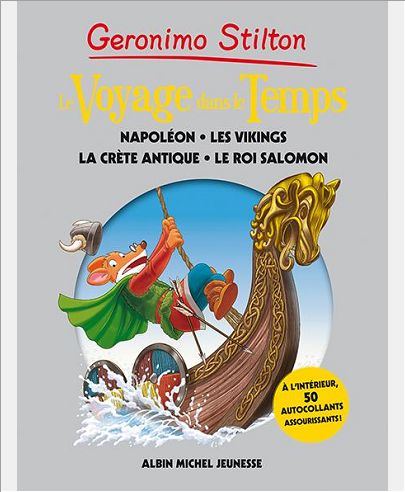 VOYAGE DANS LE TEMPS - TOME 5 - NAPOLEON, LES VIKINGS, LA CRETE ANTIQUE, LE ROI SALOMON