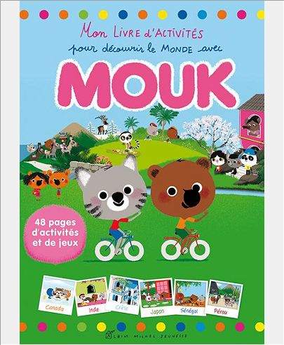 MON LIVRE D'ACTIVITES POUR DECOUVRIR LE MONDE AVEC MOUK