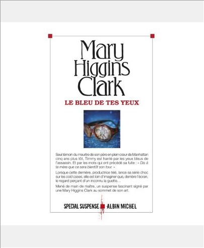 LE BLEU DE TES YEUX