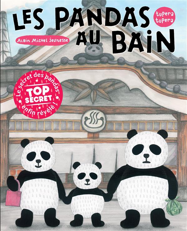 LES PANDAS AU BAIN
