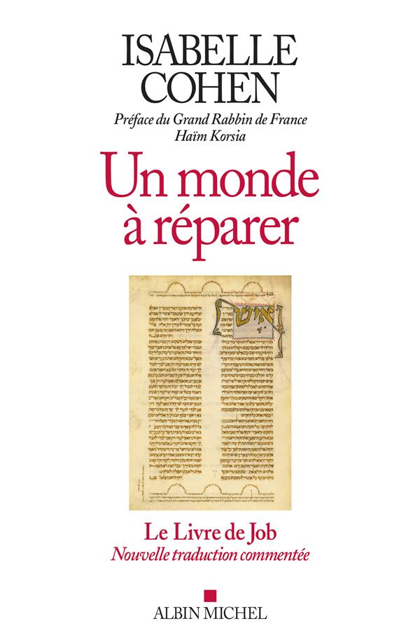 UN MONDE A REPARER - LE LIVRE DE JOB