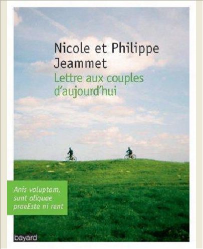 LETTRE AUX COUPLES D'AUJOURD'HUI