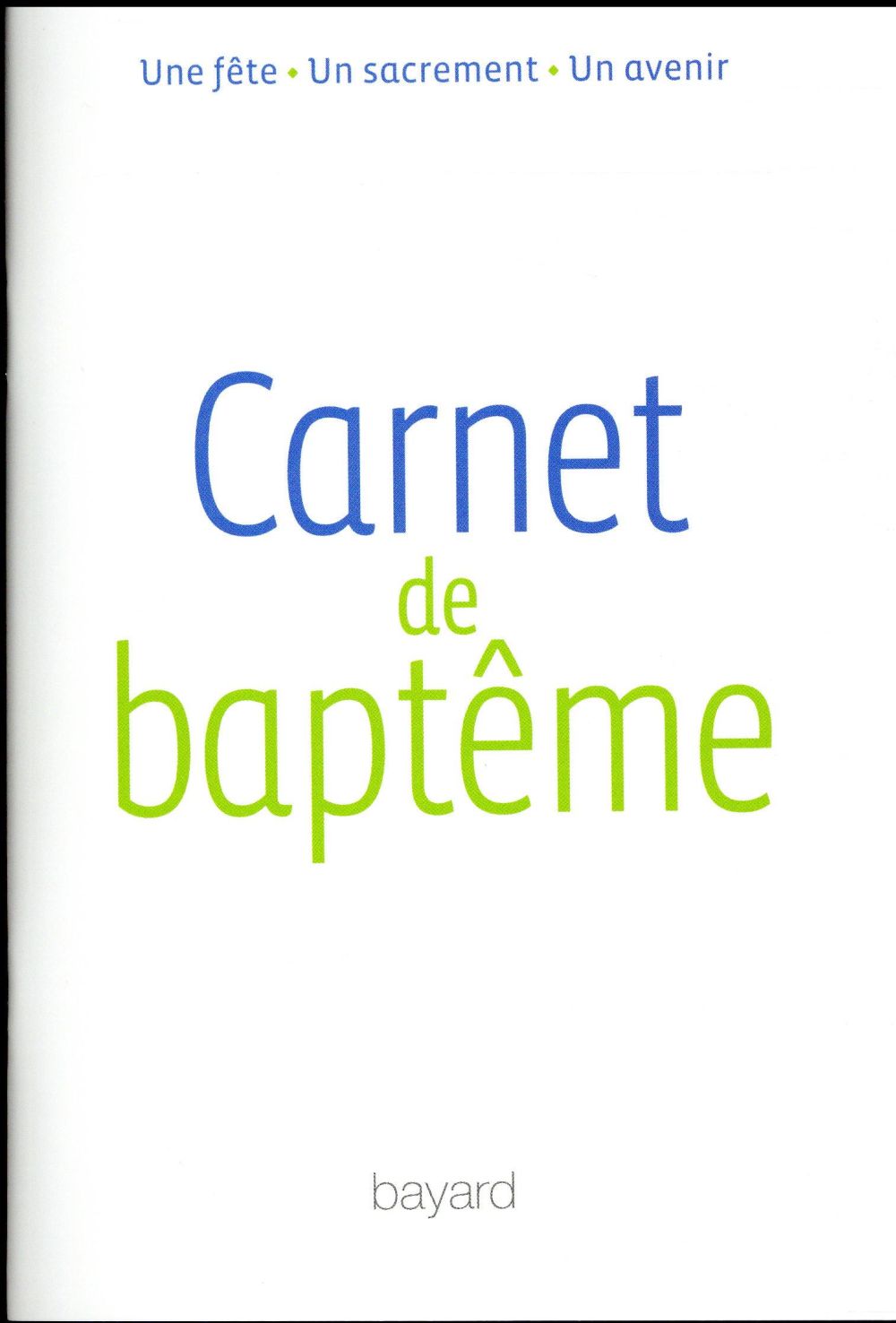 CARNET DE BAPTEME