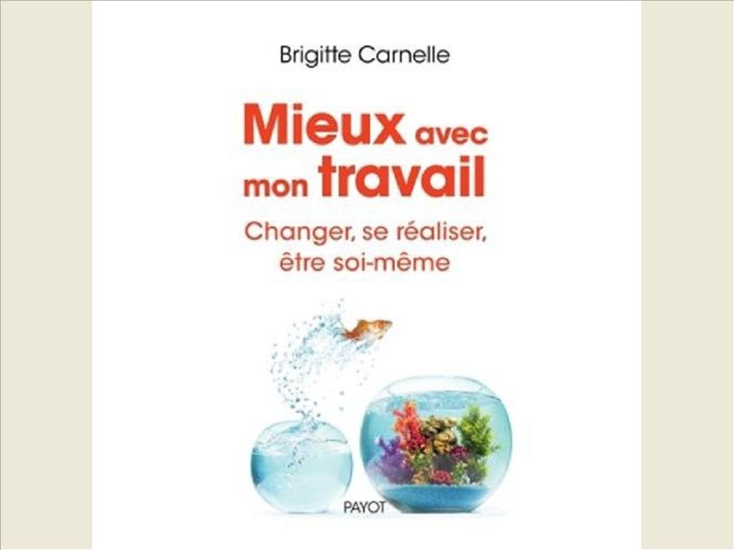 MIEUX AVEC MON TRAVAIL