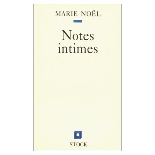 NOTES INTIMES