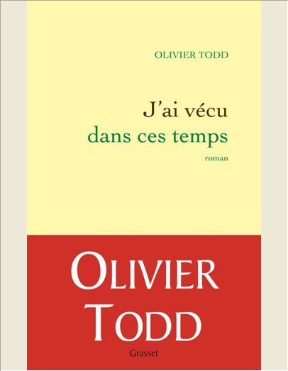 J'AI VECU EN CES TEMPS