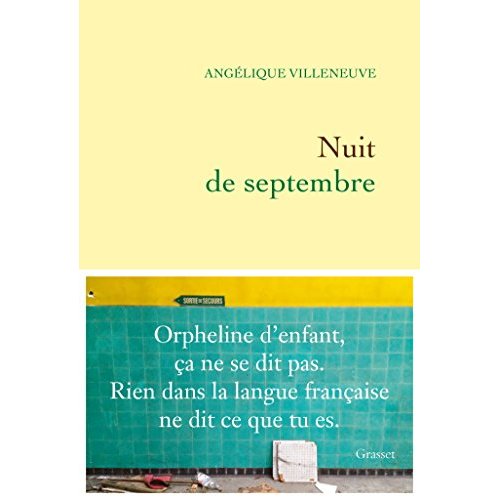 NUIT DE SEPTEMBRE
