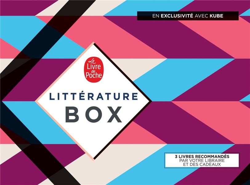 BOX LITTERATURE LIVRE DE POCHE