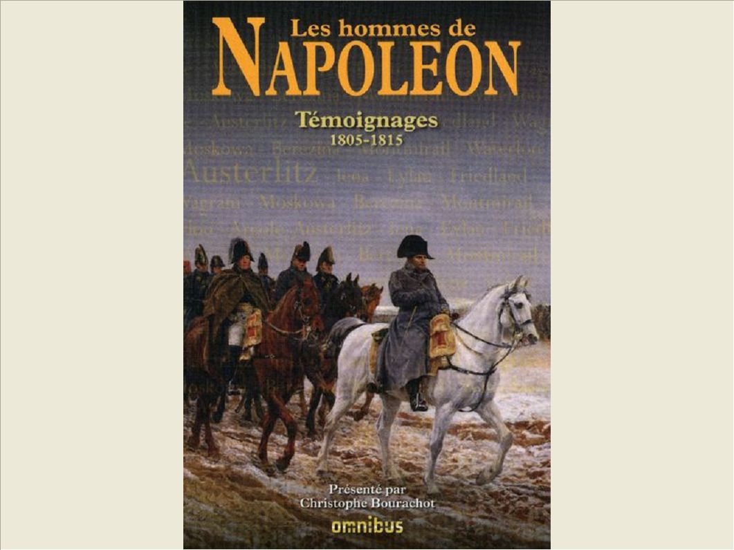 LES HOMMES DE NAPOLEON