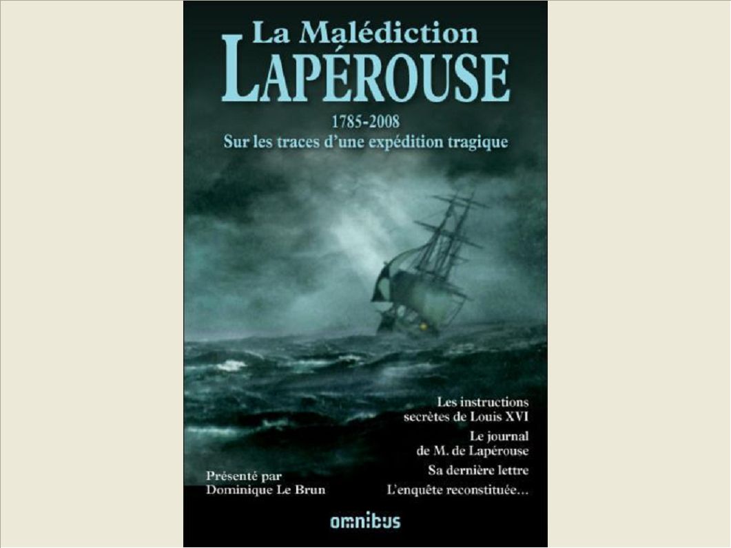 LA MALEDICTION LAPEROUSE