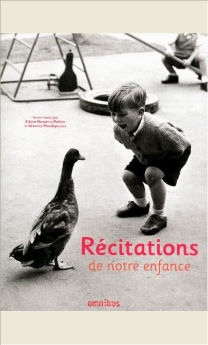 RECITATIONS DE NOTRE ENFANCE