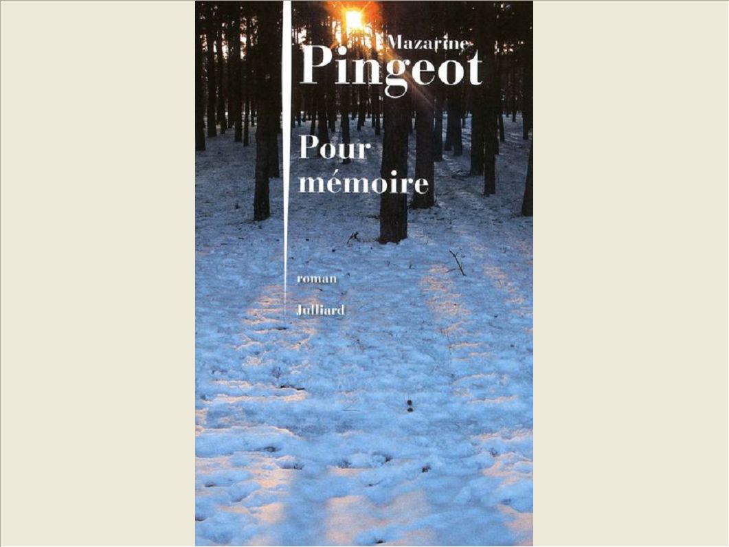 POUR MEMOIRE