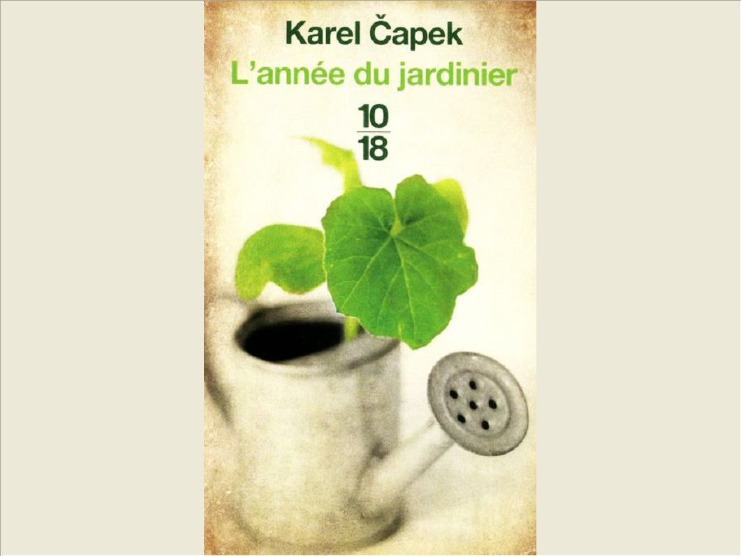 L'ANNEE DU JARDINIER