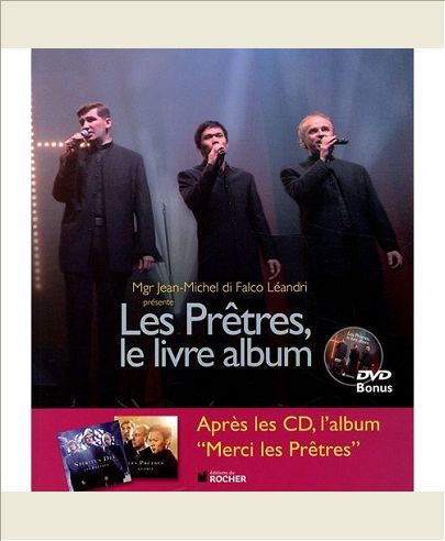 LES PRETRES, LE LIVRE ALBUM (1DVD)