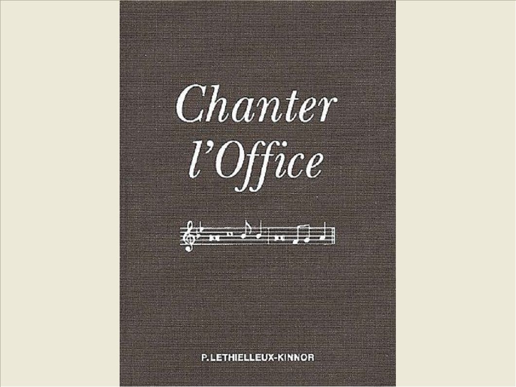 CHANTER L'OFFICE